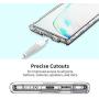 FLOVEME Samsung Galaxy Note 10 Plus Case 6.8 inch 2019 3 in 1 Hybrid Shockproof Protection Clear Cell Phone Cases Compatible for Samsung Note 10+ Galaxy Note 10 Pro 5G Armor Tough Basic Bumper Case