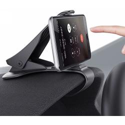Mate2GO Dashboard Cell Phone Holder, Phone Clip for Car, Phone Clip Holder, Clip on Dash Phone Holder for Car Compatible with iPhone Xs/XS MAX/XR/X/8/8Plus/7/7Plus/6s Galaxy S10/S9/S8/S7/Note