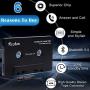 Reshow Universal Bluetooth Converter Car Tape MP3/SBC/Stereo Bluetooth Audio Cassette for Aux Adapter Smartphone Cassette Adapter (Black)