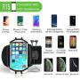 Wristband Phone Holder,HCcolo 360°Rotatable Universal Sports Wristband for iPhone X/8 Plus/8/7/6s,Galaxy S9 Plus/S9/S8 & Other 4”-6.5”Smartphone,Running Armband for Hiking Biking Walking (Wrist)