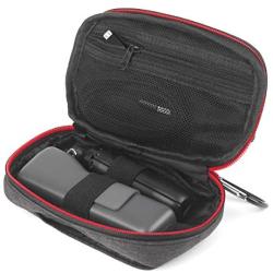 KIWI design Carrying Case for DJI Osmo Pocket, Splashproof Storage Bag Portable Travel Case with Multiple Compartments Fits DJI Osmo Pocket Accessories Perfectly