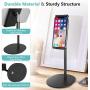 Cell Phone/Tablet Stand Adjustable, 360° Rotatable Cellphone Tablet Stand Holder for Desk, Holder Extends from 5.51 to 8.26 Inches, Compatible with 4.7-12.9 inches Screen Devices