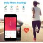 I-SWIM Fitness Tracker with Heart Rate Monitor, Fitness Watch Activity Tracker Smart Watch with Sleep Monitor 14 Sports Mode,Pedometer Watch for Kids Men Women (Color Screen,IP68 Waterproof)