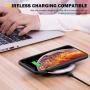 Humixx Shockproof Series iPhone Xs Case/iPhone X Case, [Military Grade Drop Tested] [Upgrading Materials] Translucent Matte Case with Soft Edges, Shockproof and Anti-Drop Protection Case-Black