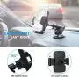Car Phone Mount, Dashboard Car Phone Holder, Washable Strong Sticky Gel Pad with One-Touch Design Compatible iPhone 11 pro,11 pro max,X,XS,XR,8,7,6 Plus,Galaxy S7,8,9,10,Google Nexus