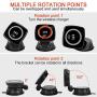 CEGAR Magnetic Wireless Car Charger,10W/7.5W Qi Fast Charging, QC 3.0 Car Charger, Windshield Dash Dashboard Phone Holder Compatible with iPhone 11Pro Max XS SE Plus, Samsung S20 S10 Note10