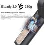 Hohem iSteady X Smartphone Gimbal Stabilizer 259g Ultra-Light Weighted 280g Payload Selfie Stick Mode Low-Angle Shooting Mode Moment Mode, Black