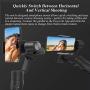 FeiyuTech Vimble 2S 3-Axis Smartphone Gimbal Stabilizer(Vimble 2 Updated) Compatible with iPhone 11 X 8 7/Samsung Note 8 Note7 with18 cm Extendable Handheld, Object Tracking,Time-Lapse (Black)