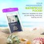 MoKo Waterproof Phone Pouch [3 Pack], Underwater Clear Phone Case Dry Bag with Lanyard Compatible with iPhone 11/11 Pro Max, X/Xs/Xr/Xs Max, 8/7/6 Plus, Samsung S10/S9/S8 Plus, S10e, S20, Note 10/9/8