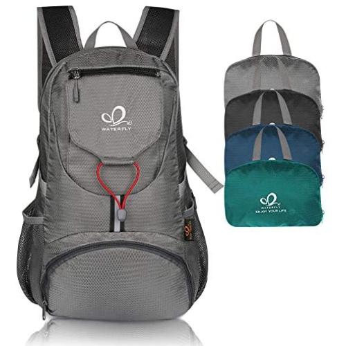 WATERFLY Packable Backpack Daypack for Men Women 20L Lightweight Travel Hiking Daypack WATERFLY Packable Backpack Daypack for Men Women 20L Lightweight Travel Hiking Daypack