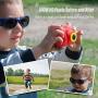 Veroyi Kids Camera with 16GB Micro SD Card 8MP Rechargeable Digital Front and Rear Selfie Camera with 2 Inches Screen Child Camcorder Toys for 4-10 Years Old Boys and Girls (Red)