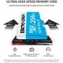 Micro Center Premium 256GB microSDXC Card UHS-I Flash Memory Card C10 U3 V30 4K UHD Video A1 Micro SD Card with Adapter (256GB)