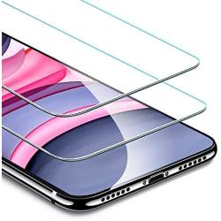 ESR Screen Protector Compatible for iPhone 11, iPhone XR [2 Pack] [Easy Installation Frame] [Case Friendly], Premium Tempered Glass Screen Protector for iPhone 6.1 Inch (2019)