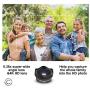 Phone Camera Lens,5 in 1 Cell Phone Lens Kit - 12x Telephoto Lens+4K HD Wide Angle Lens+Fisheye Lens+Macro Lenses（2ps） with Durable Aerospace Aluminum housing for iPhone and More