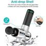 Muscle Massage Gun, Deep Tissue Percussion 30 Speed Massage Gun, Super Quiet Brushless Motor Handheld Body Massager with 7 Message Heads for Athletes Sport Training Stress Relief