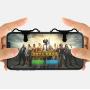 XBERSTAR Game Fire Button Aim Key Smart Phone Mobile Gaming Trigger Joystick Grip Joypad Holder Extended Handle C1 Shooter Controller (2pcs Gaming Trigger+Controller)