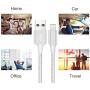 iPhone Charger [3pack 10FT] MFi Certified Lightning Cables Nylon Braided USB Charging Cords Compatible with iPhone 11/XS/XR/X/8/7/6/5 iPad,SilverGray