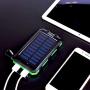 Solar Charger, 20000mAh Solar Power Bank Waterproof Portable Charger External Battery Packs with Dual 2 USB/LED Flashlights Port for iPhone Android Cellphones