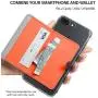 Ringke Flip Card Holder ID Adhesive 3M Premium Stick Fashion Multi-Card Slot Wallet Case Credit Card Cash Pouch Attachment Compatible with Most Smartphones, Android and More - Gray Ringke Flip Card Holder ID Adhesive 3M Premium Stick Fashion Multi-Card Slot Wallet Case Credit Card Cash Pouch Attachment Compatible with Most Smartphones, Android and More - Gray