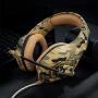 K1 Headset Bass Gaming Headphones Game Earphones Casque with Mic for PC Mobile Phone for PS4 One Table d25