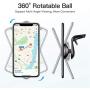 Magnetic Car Phone Mount-FLOVEME Upgraded L Type Clip Air Vent Cell Phone Holder-for Car N52 Magnet 360 Degree GPS Holder Mount for iPhone 11 Pro Max XR XS X 8 7 Plus Samsung Galaxy Note 10 S9 S8
