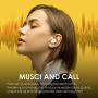 Wireless Earbuds, NYZ [2020 Upgraded] True Wireless Bluetooth Headphones in-Ear Earphones HiFi Stereo Cordless Earbuds with Microphone Portable Charging Case for iPhone,Android,Windows (Space 1)