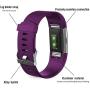 CREFORT for Fitbit Charge 2 Bands,Replacement Accessory Wristbands for Fitbit Charge 2 HR,Small,Women Men,Teal,Champagne,Plum