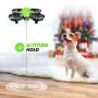 Potensic Upgraded A20 Mini Drone Easy to Fly Even to Kids and Beginners, RC Helicopter Quadcopter with Auto Hovering, Headless Mode, Extra Batteries and Remote Control-Green