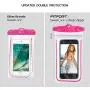 FITFORT 4 Pack Universal Waterproof Case Cell Phone Dry Bag/Pouch for iPhone X 8 7 6 6S Plus Galaxy S8/S7 Edge/S6 Note4 LG G5 Up to 5.5Inches(Black+Blue+Green+Rose Red) FITFORT 4 Pack Universal Waterproof Case Cell Phone Dry Bag/Pouch for iPhone X 8 7 6 6S Plus Galaxy S8/S7 Edge/S6 Note4 LG G5 Up to 5.5Inches(Black+Blue+Green+Rose Red)