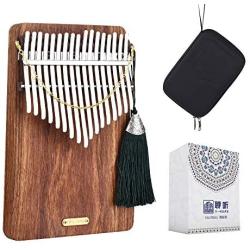 LingTing LT-K17P 17 keys Kalimba Mbira Thumb Piano（sea whisperer）