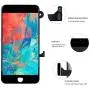 Screen Replacement Compatible for iPhone 7 Plus Black 5.5 Inch, LCD Display 3D Touch Digitizer Full Assembly with Proximity Sensor + Front Facing Camera + Earpiece Speaker + Repair Tools Kit Screen Replacement Compatible for iPhone 7 Plus Black 5.5 Inch, LCD Display 3D Touch Digitizer Full Assembly with Proximity Sensor + Front Facing Camera + Earpiece Speaker + Repair Tools Kit