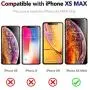 MOBOSI Vanguard Armor Designed for iPhone Xs Max Case, Rugged Cell Phone Cases, Heavy Duty Military Grade Shockproof Drop Protection Cover for iPhone 10xs Max 2018 6.5 Inch (Navy Blue)