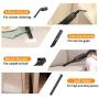 Cordless Vacuum,YANTU Handheld Vacuum, Car Vacuum Cleaner,7000PA Light Weight Portable Handheld Vacuum,Portable Vacuum with Car & Wall Rechargeable,Dust Buster, Carpets, Floors, 12V 100W