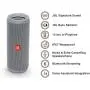 JBL Flip 4 Waterproof Portable Bluetooth Speaker - Grey JBL Flip 4 Waterproof Portable Bluetooth Speaker - Grey