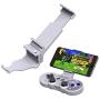 Mosto 8Bitdo Clip Holder Bracket for 8Bitdo SN30 Pro & SF30 Pro, Bracket Handgrip Smart Clip for 8Bitdo SN30 Pro & SF30 Pro, Telescopic Stand for 3.5-6 Inch Phones, Galaxy S7 S8 Note 5 & iPhone X