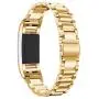 Jiarusig Compatible with Fitbit Charge 2 Bands, Stainless Steel Metal Bands Strap Men Women Replacement Bracelet Small Large Wristband Accessories Band Compatible with Fitbit Charge 3, Gold Jiarusig Compatible with Fitbit Charge 2 Bands, Stainless Steel Metal Bands Strap Men Women Replacement Bracelet Small Large Wristband Accessories Band Compatible with Fitbit Charge 3, Gold