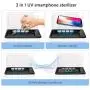 Cell Phone Soap, Smartphone Soap Cleaner Portable Mobile Phone Soap Cleaner with Wireless Charger and Aromatherapy Function for iPhone Samsung Android Phones Toothbrush Watch Cards Cell Phone Soap, Smartphone Soap Cleaner Portable Mobile Phone Soap Cleaner with Wireless Charger and Aromatherapy Function for iPhone Samsung Android Phones Toothbrush Watch Cards