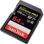SanDisk 64GB Extreme PRO SDXC UHS-I Card - C10, U3, V30, 4K UHD, SD Card - SDSDXXY-064G-GN4IN