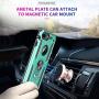 iPhone 8 Plus Case, iPhone 7 Plus Case, iPhone 6 Plus Case with Tempered Glass Screen Protector [2Pack], LeYi Military Grade Phone Case with Rotating Holder Kickstand for Apple iPhone 6s Plus, Mint