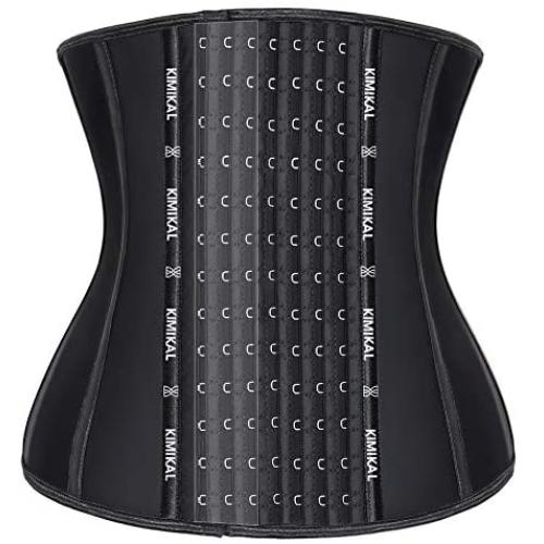 Kimikal Waist Trainer for Women Weight Loss- Latex Cincher Shaper Slimmer Corset Fashion