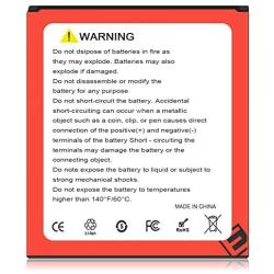 Galaxy J3 Emerge Battery (Upgraded), AexPower 3300mAh Li-ion Battery Replacement for Samsung Galaxy J3 Emerge SM-J327P Sprint/Virgin Mobile/Boost Mobile Phone