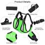 Fida Dog Harness with Safety Belt | Pet Vest Harness | Breathable Fabric, Adjustable Strap and Buckle Clip, Easy to Control for X-Small, Small, Medium, Large Dogs & Cats for Walking and Driving