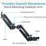 Flycam HD-3000 Stabilizer with Galaxy Dual Arm & Body Vest Steadycam System (GLXY-AV-HD-3) For Video DSLR Cameras | Free Accessories