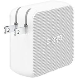 Multi-USB Wall Charger by Playa (4-Port Wall Charger Compatible w/iPhone 11, XS, XR, X, iPad, AirPods / S20, Note10 / Pixel 4, More) Phone Charger