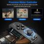 Mobile Controller, BEBONCOOl Mobile Game Controller for PUBG, Android Game Controller for Android/iOS/iPhone, Wireless Remote Controller Gamepad, Mobile Gaming Controller Supports Mobile Key Mapping