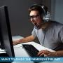 SA822 Gaming Headset Gamer Earphones Over-Ear Gaming Headphones for PS4, PC Computer Mobile Phone