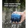 Portable Bluetooth Speaker,SANAG Bluetooth 5.0 Dual Pairing Loud Wireless Mini Speaker, 360 HD Surround Sound & Rich Stereo Bass,12H Playtime, IPX6 Waterproof for Travel, Outdoors, Home and Party