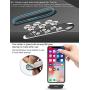 MAOBLOG Magnetic Car Mount Dashboard Desk 3M Adhesive Base Phone Holder Mini Magnet Fast Capture Cradle for iPhone 11/XS/XR/X/8,Samsung Galaxy S10/S9 / S8/S7 and All Phones (Give a Data Line).