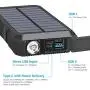 Hiluckey Solar Charger 26800mAh Power Bank PD 18W Portable Charger with USB C Port External Battery with LED Flashlight for Smartphones, Tablets, Laptops and More Hiluckey Solar Charger 26800mAh Power Bank PD 18W Portable Charger with USB C Port External Battery with LED Flashlight for Smartphones, Tablets, Laptops and More