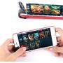 Mobile Phone Joystick Gaming Controller,Aim Keys L1R1 and Gamepad Rules of Survival,Cellphone Game Trigger,Battle Royale Sensitive Shoot (Joystick red)